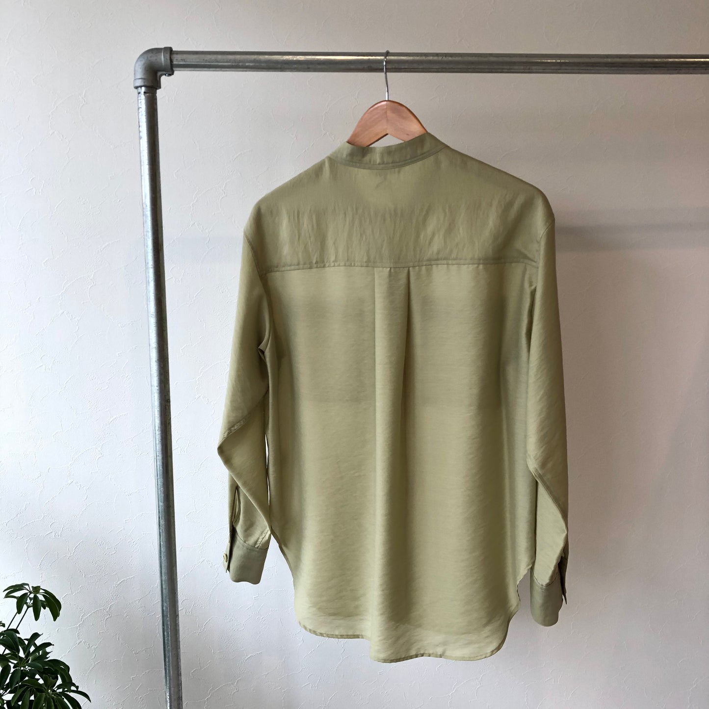 リトルシアーカラーシャツ - GREEN